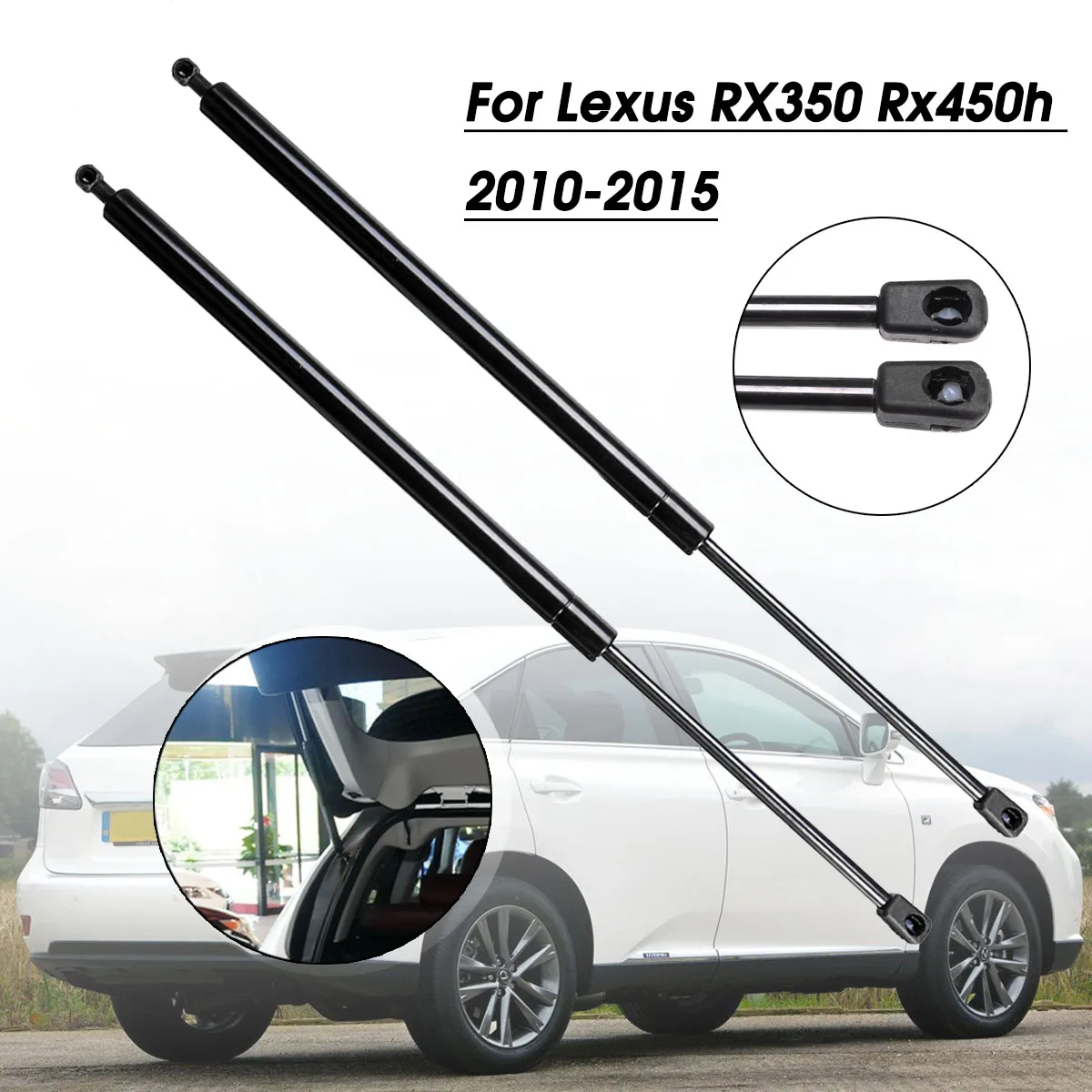 2x REAR GATE TRUNK LIFTGATE TAILGATE DOOR HATCH LIFT SUPPORTS SHOCKS STRUTS ARMS
