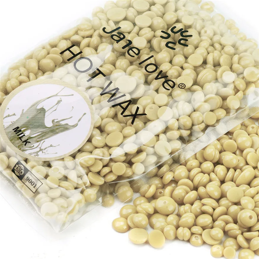 

2018 Hair Removal Wax Strip Depilatory Wax Pellet Hot Film Hard Wax Beans Women Men Hair Removal No Strip Bikini Hard Wax Beans