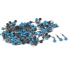 50 шт./лот поплавок останавливает космические бобы разъемы морской соленой воды рыболовные инструменты оборудование пластик металл комплект