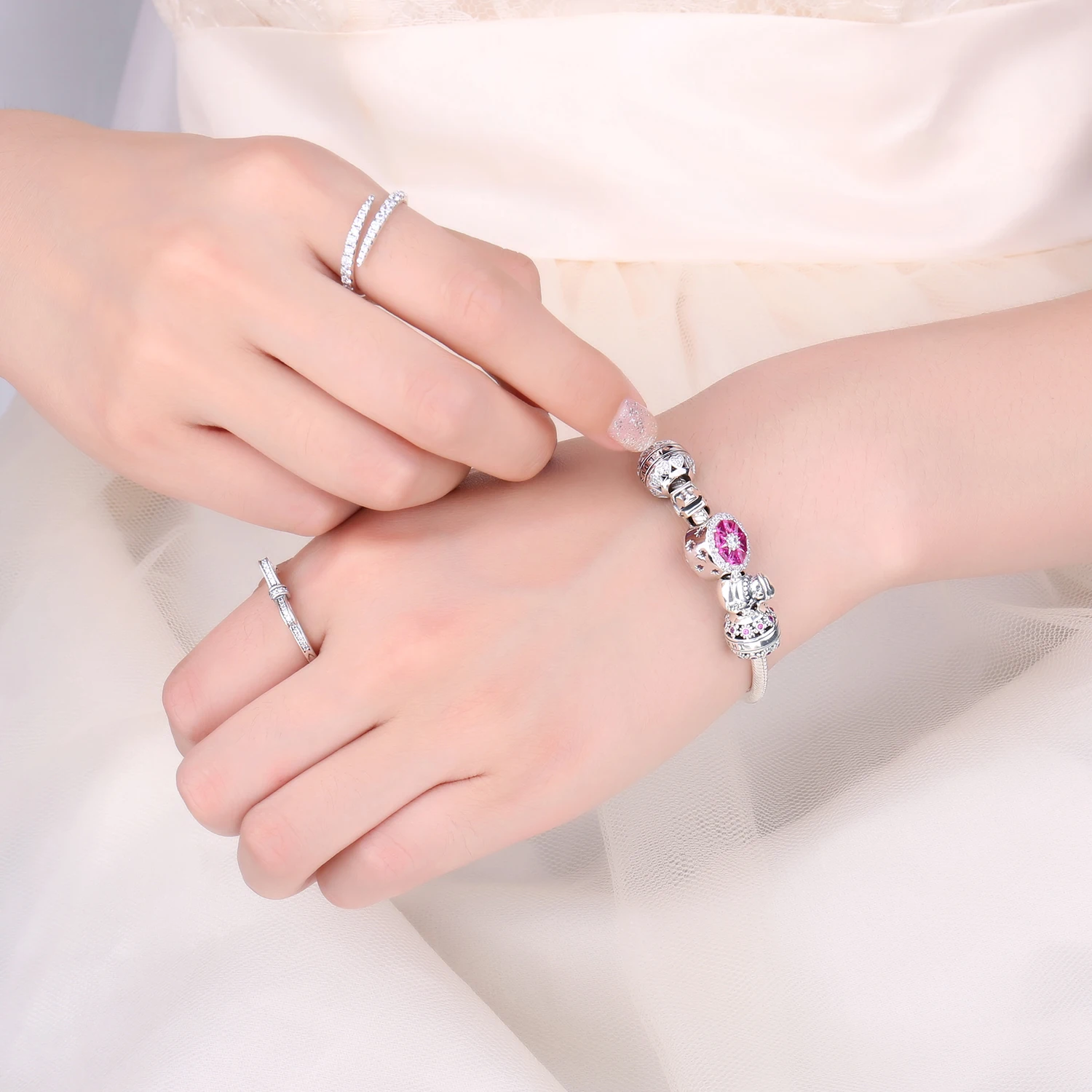 JewelryPalace бабушка для женщин Винтаж Сердце Любовь красивый нежный 925 пробы