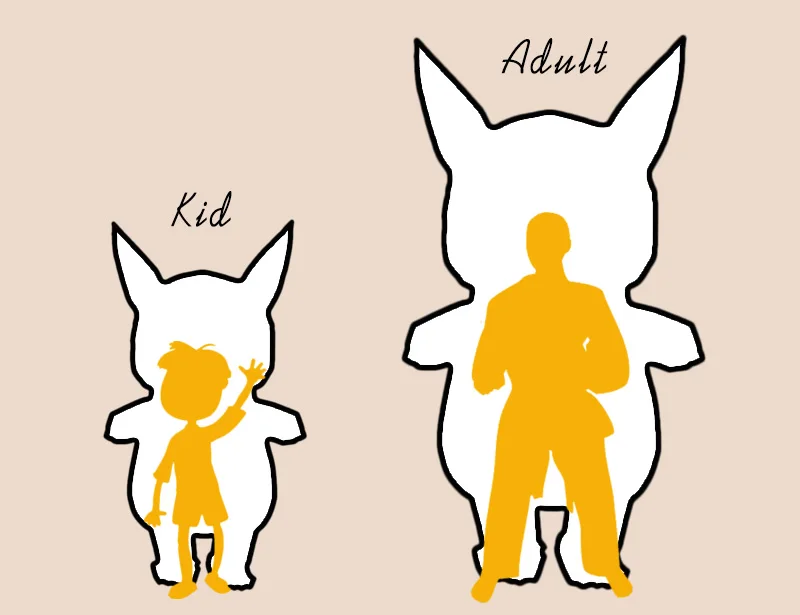 Inflatable Pikachu Costume -3