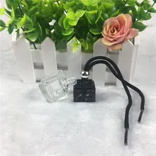 3 цвета стилей автомобиль зеркало заднего вида духи кулон простой стеклянной бутылки эфирное масло без духи пустые бутылки