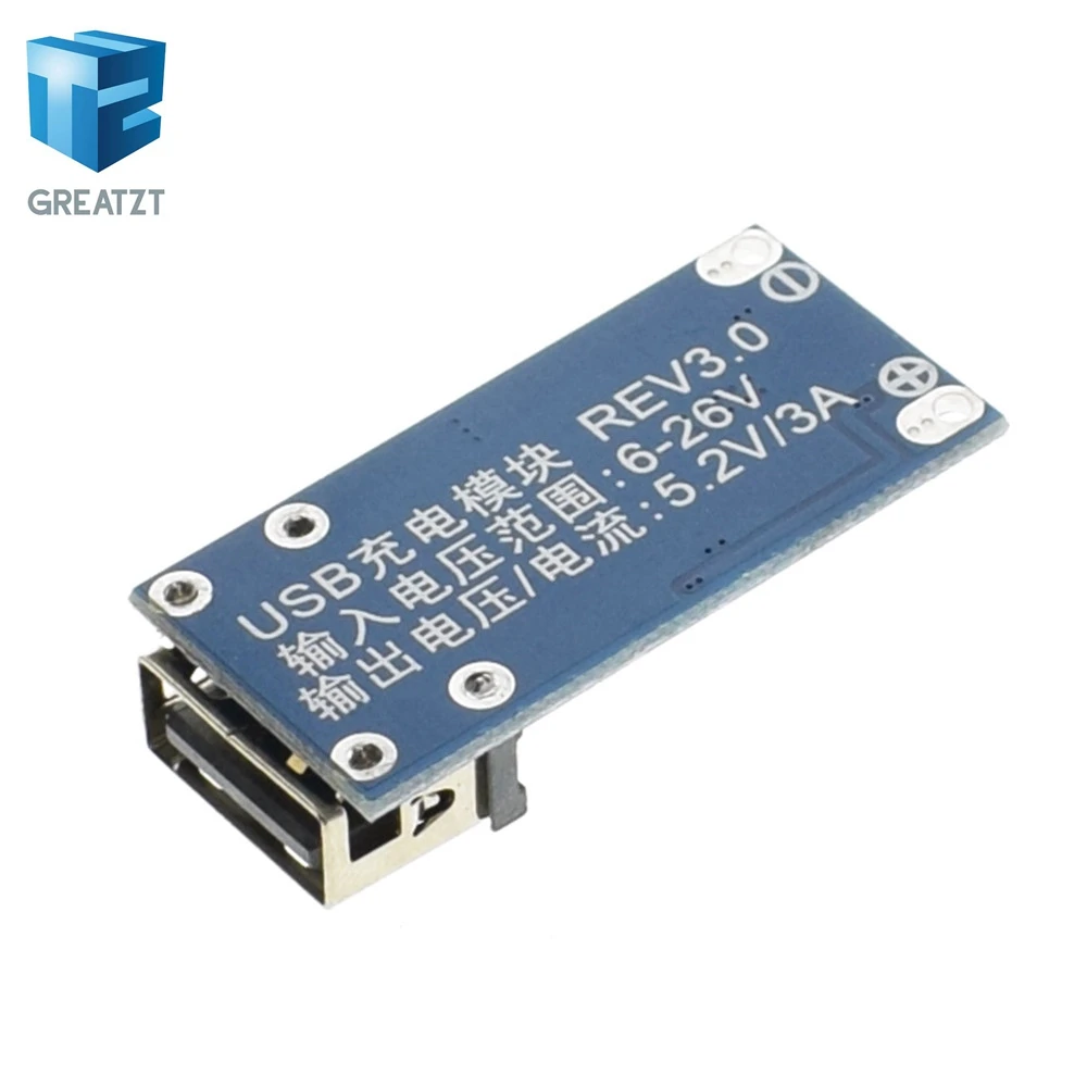 9V 12V 24V to 5V 3A USB step down voltage regulator module DC Converter Phone Charger Car Power Supply Module blue|voltage regulator|dc-dc