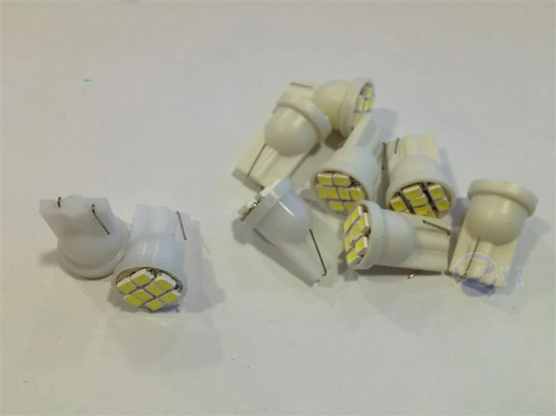 1000 шт. T10 белый 1206/3020 smd 8smd 194 168 192 W5W t10 8 светодиодный Светодиодный автомобиль