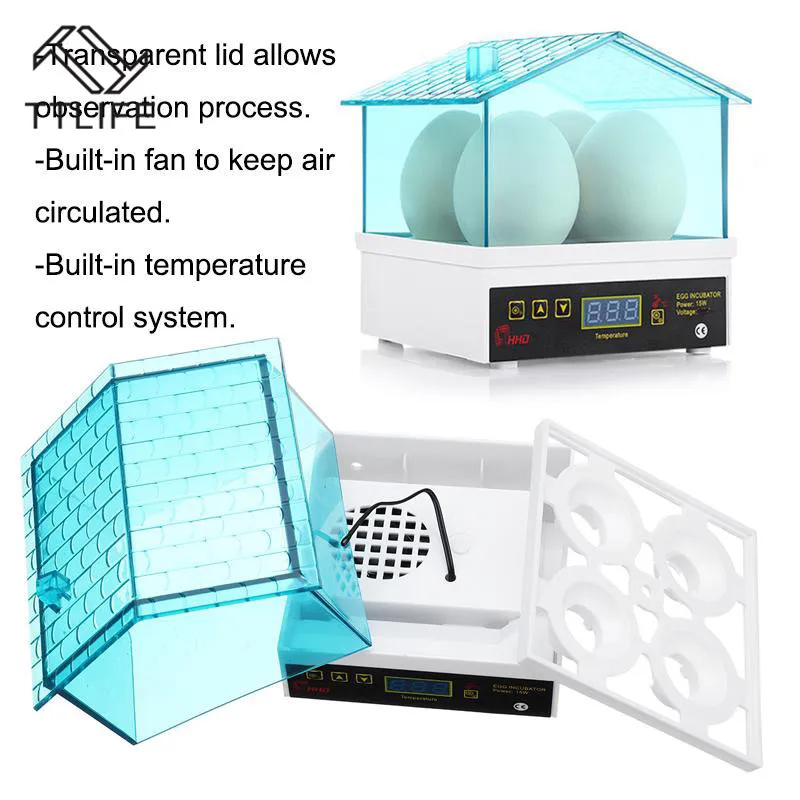 TTLIFE 4 Digital Egg Incubator for Chicken Duck Temperature Control Automatic Turning/Chicken Hatcher Encubadoras Para Pollos TTLIFE 4 Digital Egg Incubator for Chicken Duck Temperature Control Automatic Turning/Chicken Hatcher Encubadoras Para Pollos