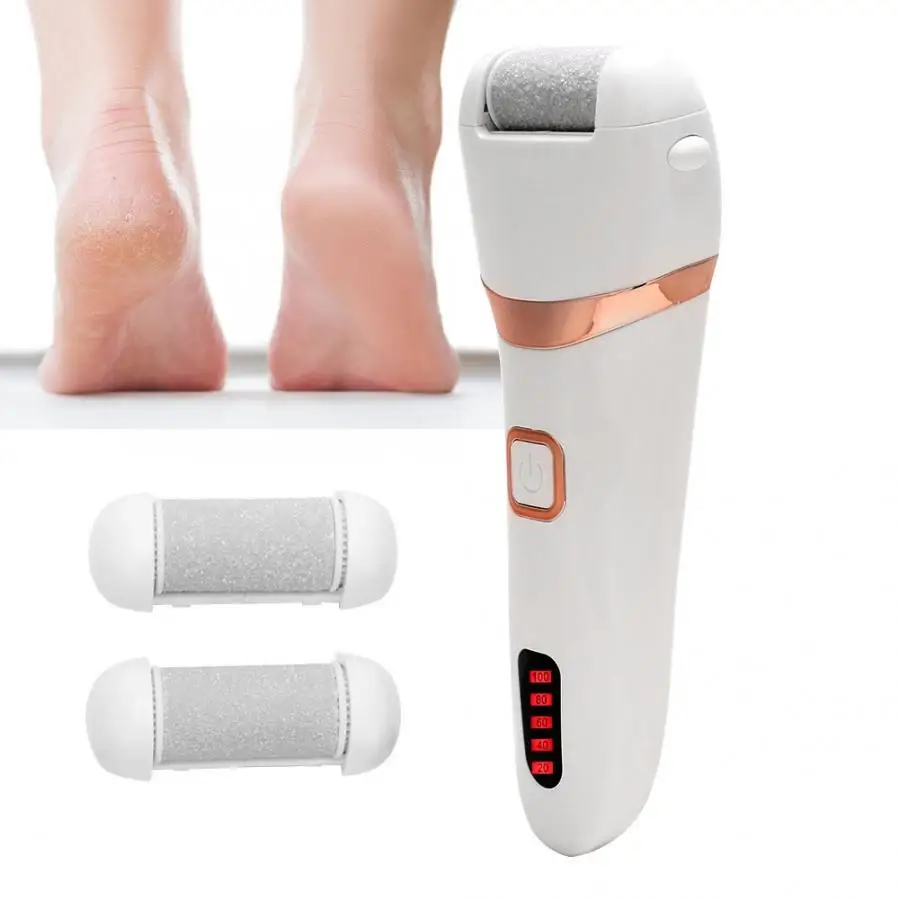 

Electric Foot Callus Dead Skin Remover Rechargeable Pedicure Instrument with Grinding Head Pedicure Foot Care Tools