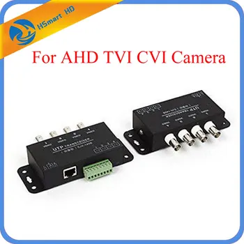 

New 4CH AHD/TVI/CVI Passive UTP Video Transceiver Balun over UTP Cable for AHD TVI CVI Camera DVR Systems CCTV System