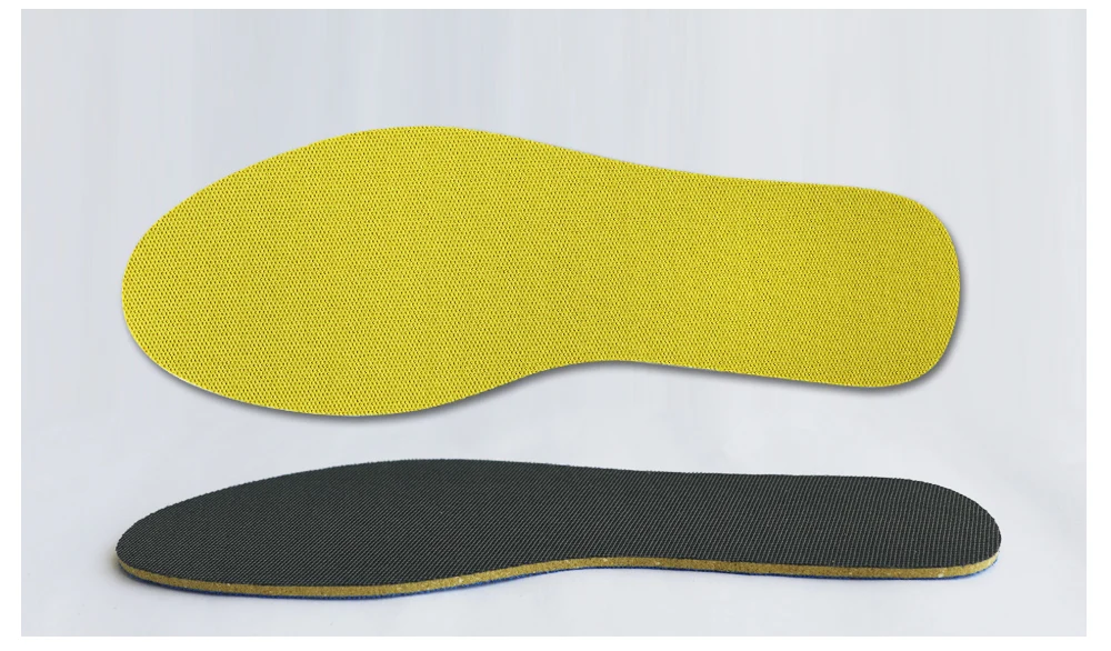 3 ANGNI двойными бортами Footmaster дезодорант Вставить Бесплатная размеры мягкие спортивные стельки для мужчин и женщин обувь
