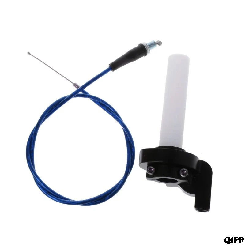 22 мм гоночная Ручка Дроссельной заслонки с тросом ремешок мотоцикл быстрый поворот запасные части для KMF CRF Байк Яма MAY06