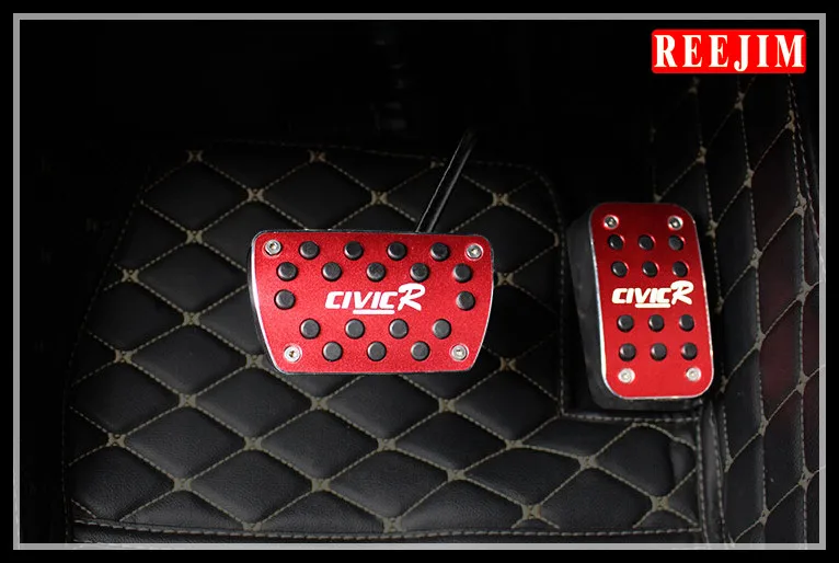 

Top quality aluminum alloy car gas pedal for 2015- Honda Civic 10th generation car-styling 4 colors