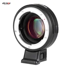 VILTROX NF-E Manual-focus F Mount Lens Adapter Telecompressor Focal Reducer Speed Booster for Sony NEX E-mount Camera