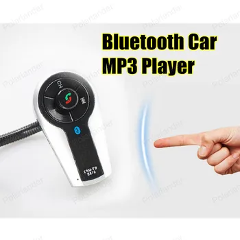 

New Smartphone BluetoothMP3 Player Handsfree Car Kit Dual USB Charger FM Transmitter Handsfree with Micro SD/TF Card Reader