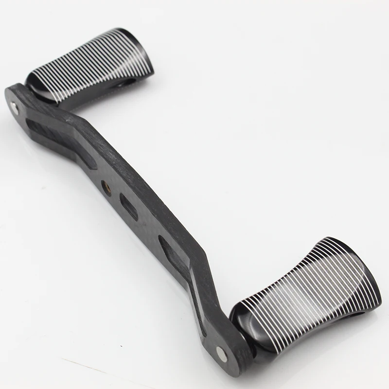 Gota de Água Lidar com Quatro Rolamentos de Fibra Carretel de Pesca Alça para Arremesso Kawa Carretel Carbono Comprimento Rocker 105mm 7 quatro rolamentos de fibra carbono carretel de