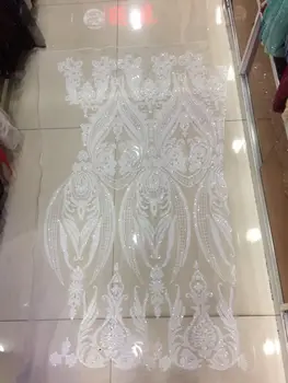 

French Sequins Net Lace High Quality LJY-31303 African Sequin Lace Fabric New African Lace Fabric