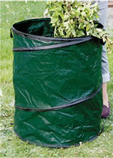 30 Gallon Foldable Garden Waste Leaf Bucket Pop Up Gardening Bag With Zip Closed Lid Bag Clip Bag Peanutsbags Gusset Aliexpress