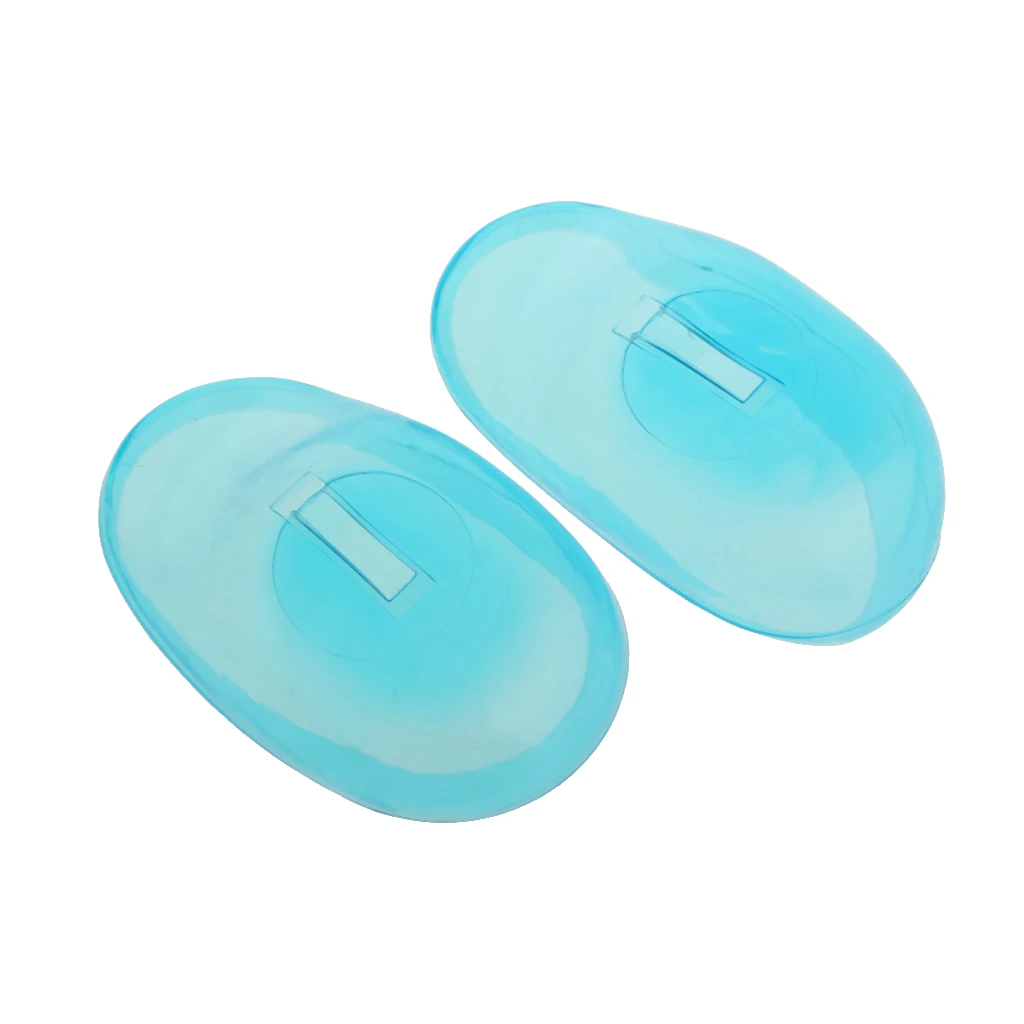 Hot Sales 2Pcs Plastic Ear Cover Hair Dye Shield Salon Color Showering Protection High quality 