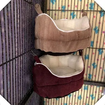 

Small pet multi-function sofa cotton nest / hammock / toy / platform can be hung kangaroo squirrel supplies kangaroo can become