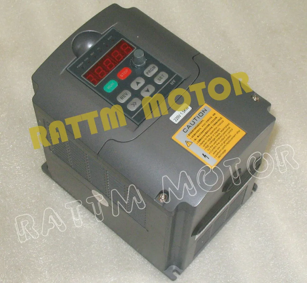 

Variable Frequency Drive VFD Inverter 1.5KW 2HP 220V 7A for CNC ROUTER SPINDLE MOTOR