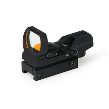PPT Тактический 1x Увеличение 4 ретикулы стиль красный точка прицел подходит для 22 мм рельс открытый охотничьи OS2-0091A
