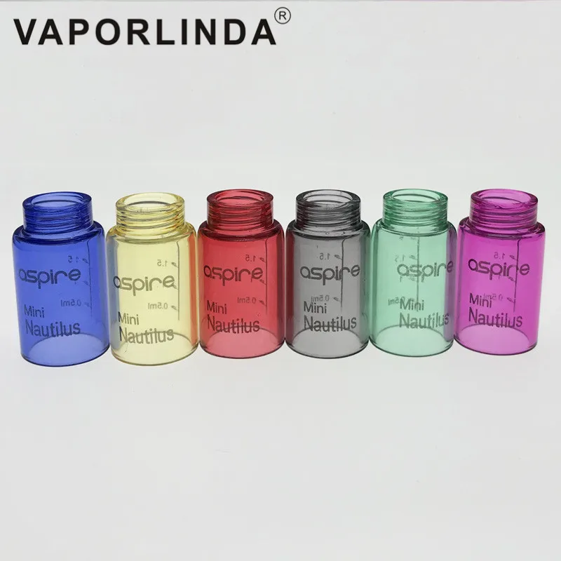

Replacement Glass Tube Cap 2ML Tank For Nautilus mini Atomizer Color Glass