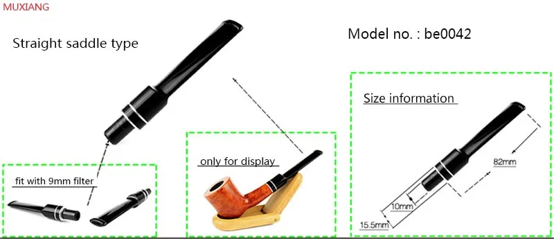 be0042-2 straight saddle acrylic mouthpiece