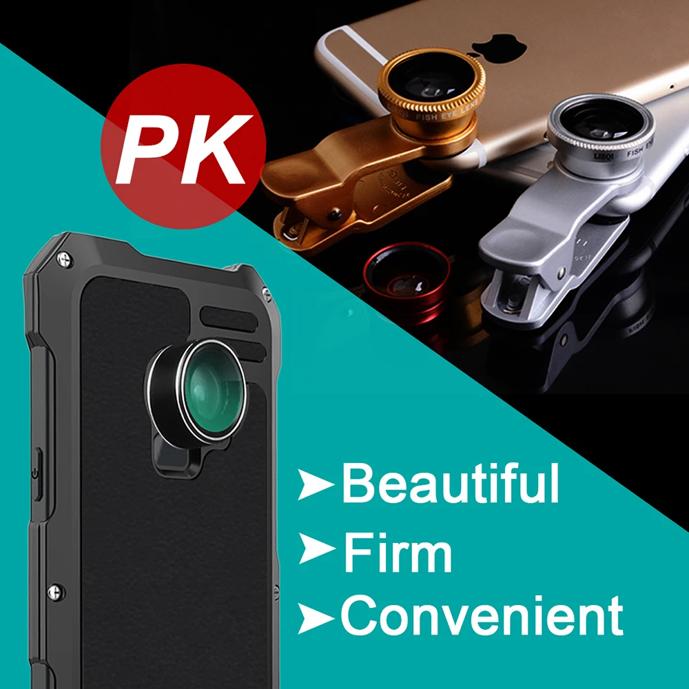 Ascromy For Galaxy S9 Lens Kit Case Fisheye Macro Wide Angle Shockproof Aluminum Cover For Samsung S8 Plus S7 edge Accessories (9)