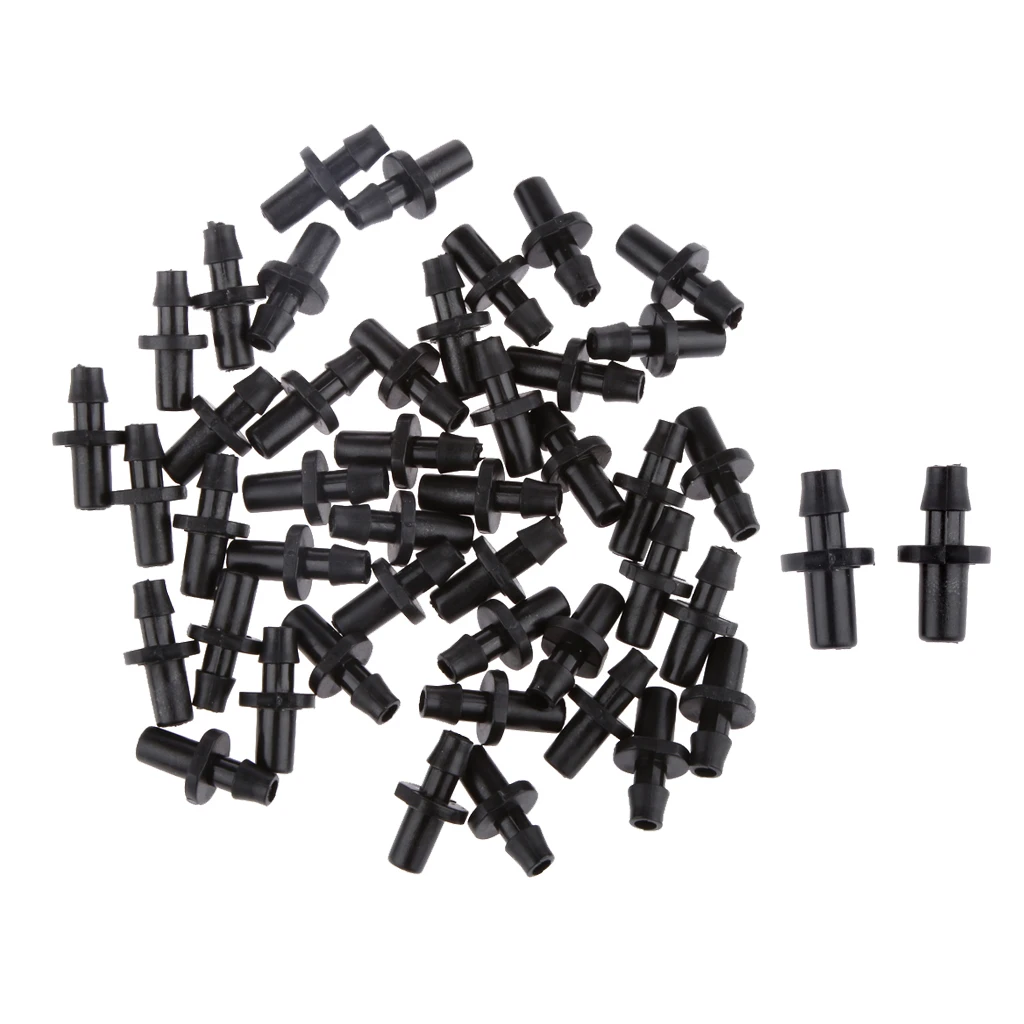 50 шт. пластиковые насадки для шланга 1/4 дюйма|Наборы полива| |