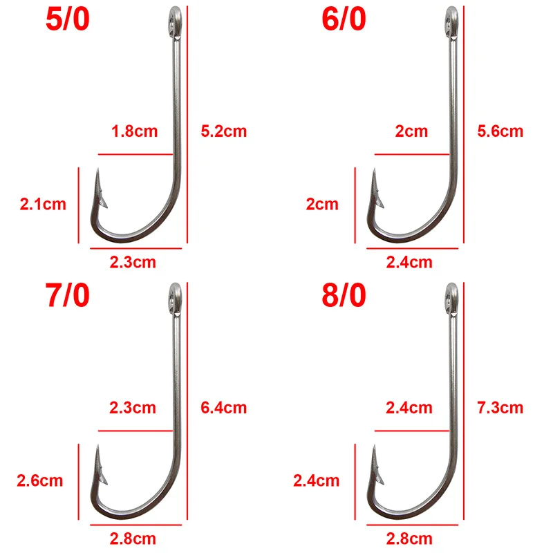 bream fishing hook size GRFIT Hooks 3 Pcs/Bag Fishing Gear Assist Fishhook Circle Jig Glow Silk CarbonFishing Sea-Bream Fish Hooks (Size : 1/0#) : Sports & Outdoors Get an extremely competitive price without compromising on quality. Bream fishing UK | 6