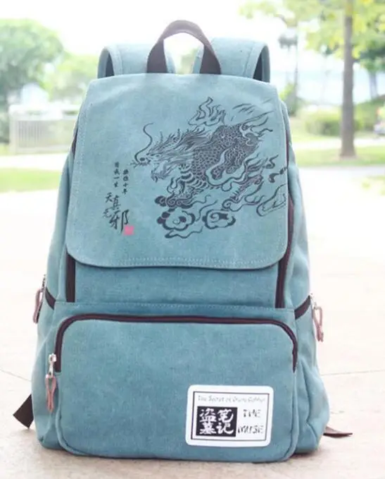 Рюкзак с аниме Тоторо модные стильные сумки для мальчиков и девочек 14 дюймов холщовый рюкзак для ноутбука популярные школьные сумки - Цвет: 13