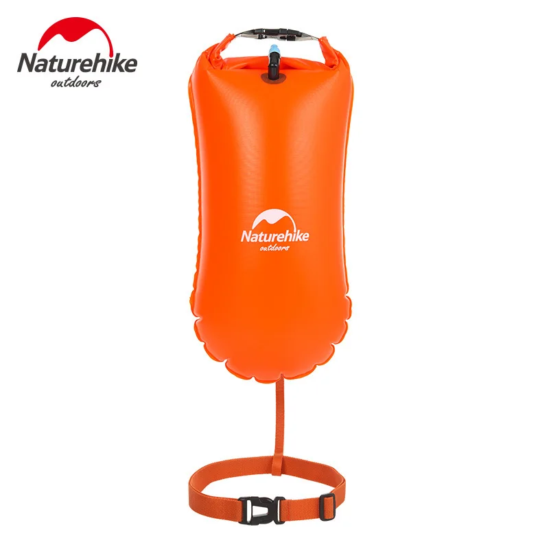 Naturehike 8.5L 20L плавательный двойной мешок безопасности для хранения сухой мешок водонепроницаемый мешок для пловца ПВХ двойной спасательный поплавок Оборудование безопасности