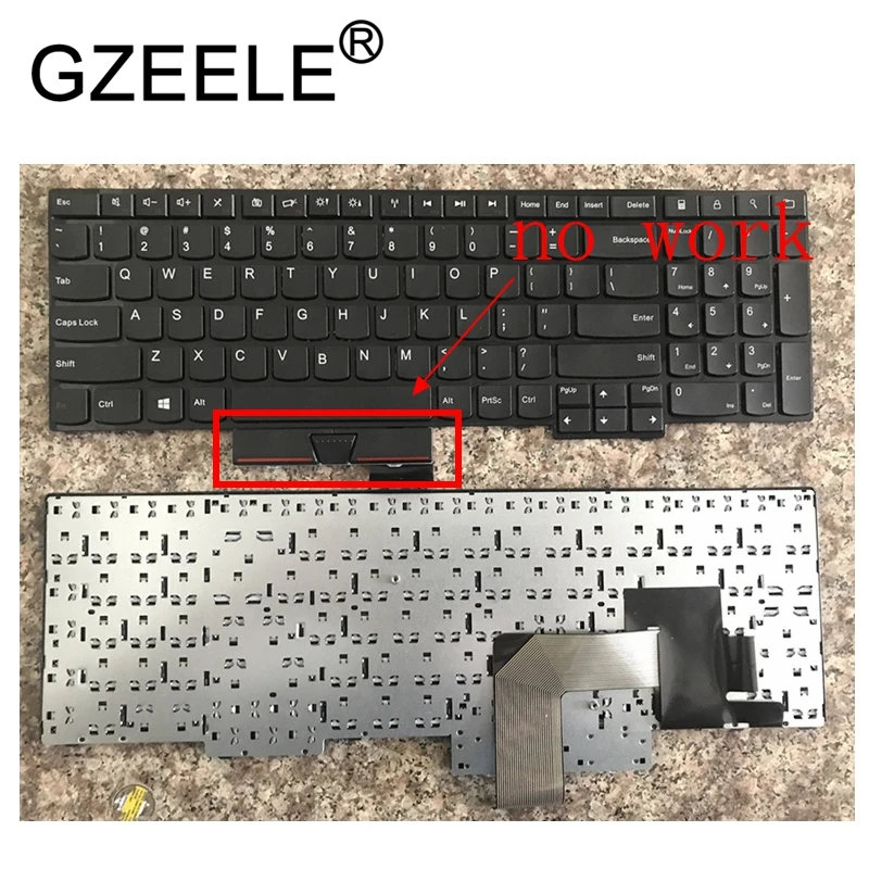  GZEELE new keyboard for Lenovo for IBM for ThinkPad E530C E530 E545 E535 E530 US English layout