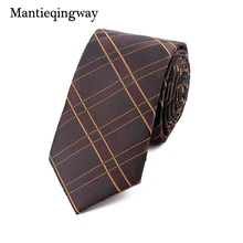 Mantieqingway для мужчин Бизнес 6,5 см горловиной «хомут»; модные брендовые Свадебные Повседневное галстук-бабочка для Для мужчин в полоску полиэстер Gravats Corbatas нашейные аксессуары