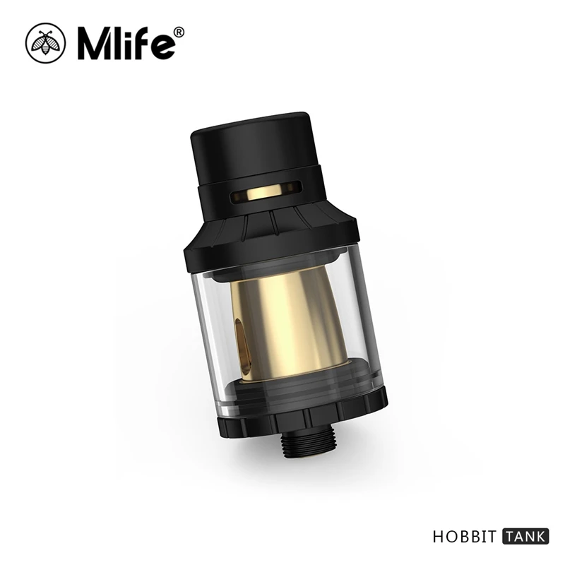 Оригинальный атомайзер Mlife Hobbit Tank электронная сигарета испаритель клиромайзер