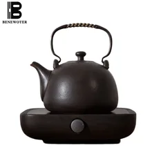 220 В креативные электрические керамические нагреватели керамика здоровье горшок офис кофе чайник для молока держатель посуда для напитков чайная посуда плита