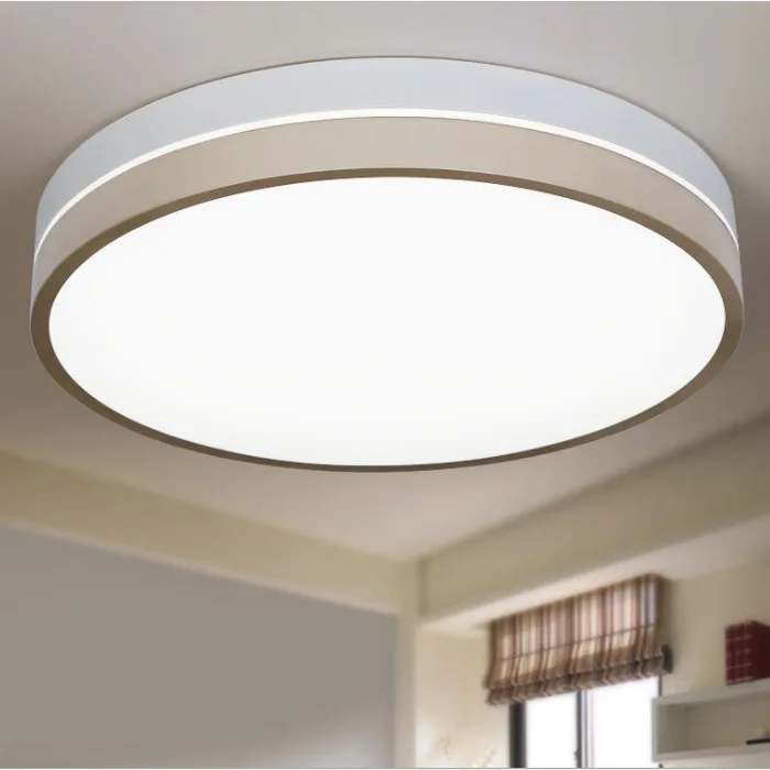 Nueva Plaza/Redondas luces de Techo abajur luminaria iluminación interior led lámpara moderna