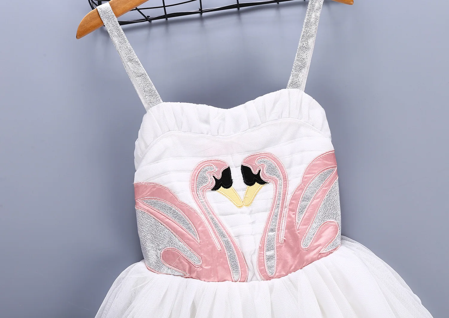 Детский костюм белого лебедя на Хэллоуин и Рождество; детское фантазийное платье-пачка для девочек; праздничный комплект для девочек на день рождения