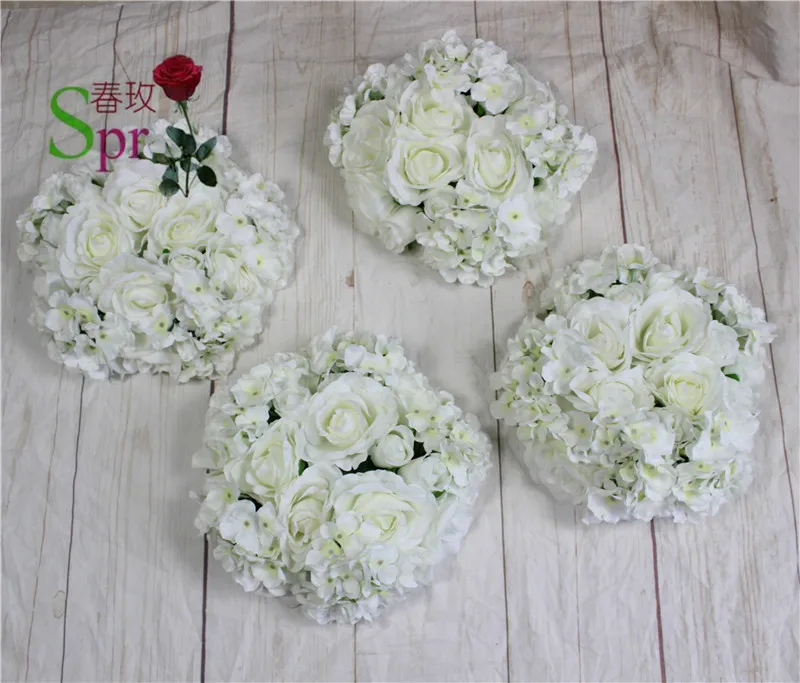 

SPR 30cm10pcs/lot free shipping!Bride Wedding Rose Flower Wreath Party Floral garlands flower crown road lead flower