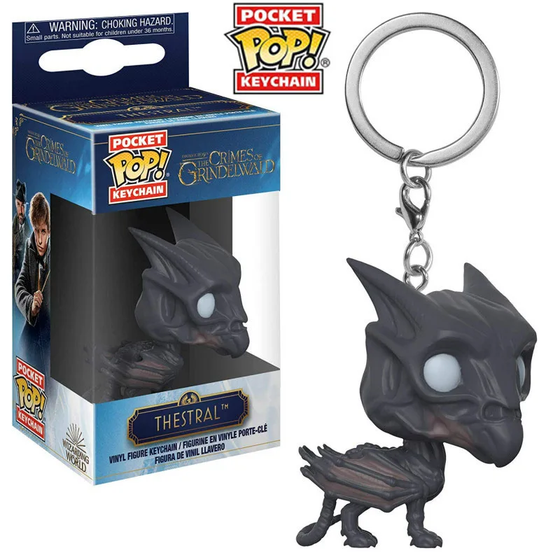 FUNKO POP Fantastic Beasts and Where to Find Them Niffler Pickett Thestral keychain action figure model toys for kids with Box 