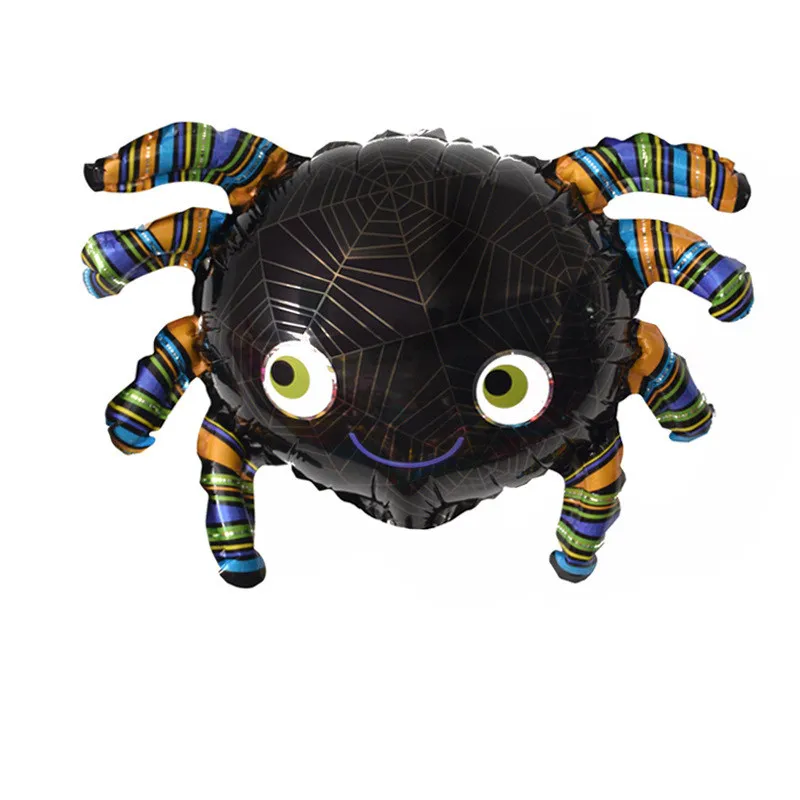 50 шт. Хэллоуин мини привидение, паук воздушный шар в виде тыквы Хэллоуин Череп для вечеринки колдуньи фольги воздушный шар украшения балаос детская игрушка