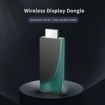 

WiFi Wireless D7 Mirascreen Wifi 2.4G/5G Display TV Stick 4 K HD EZCast Display Dongle Per Telefono For Ios Android