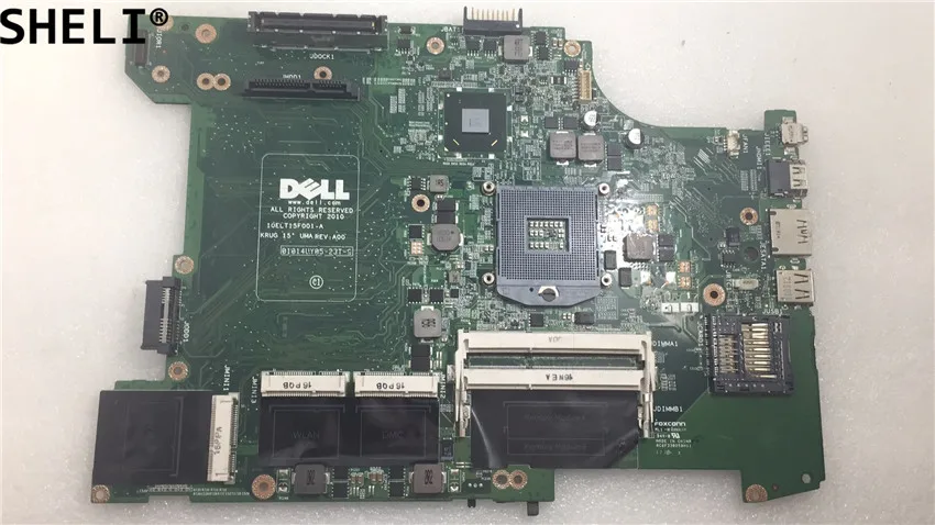

SHELI For Dell E5520 Laptop Motherboard CN-0JD7TC 0JD7TC JD7TC
