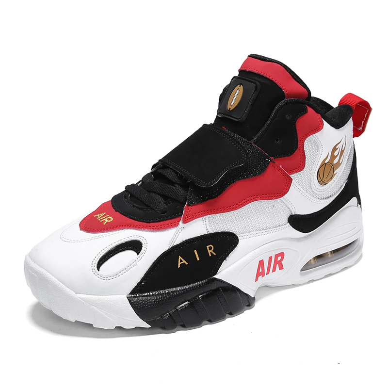 

Men's Cushioning Basketball Air Sneakers Man High-top Jordan Basketball Shoes Anti Skid Breathable Outdoor Sports Jordan Shoes