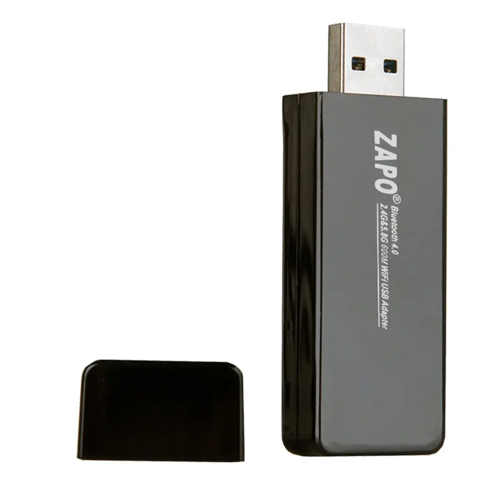 W67B небольшой размер 600 Мбит/с 2,4 г/5,8 Г wifi двухдиапазонный беспроводной V4.0 USB 3,0 wifi адаптер с wifi донгл wifi антенна