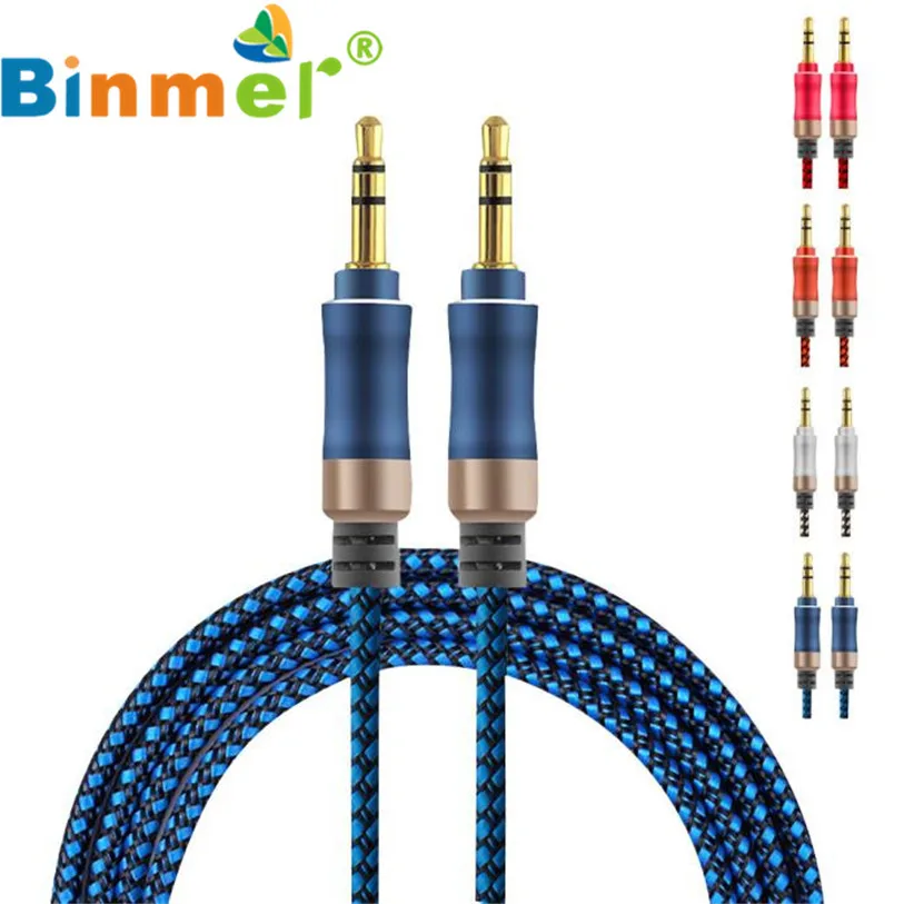 

HL 2016 100cm 3.5mm Stereo Audio Extension Male to Male Headset Cable Adapter SP13E24