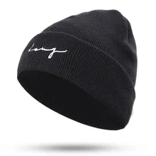 Мужская осенне-зимняя новая дикая вязаная шапка в Корейском стиле, повседневная спортивная Удобная Кепка