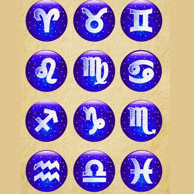 10mm 14mm 16mm 12mm 20mm 25mm 393 12pcs/lot Zodiac Mix Round Glass Cabochons Jewelry Findings 18mm Snap Button Charm Bracelet 4