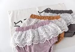 2018 Весна-осень Детские Одежда для девочек кружевные шорты для девочек одежда для малышей Шорты для девочек Летняя одежда для детей Bobo choses