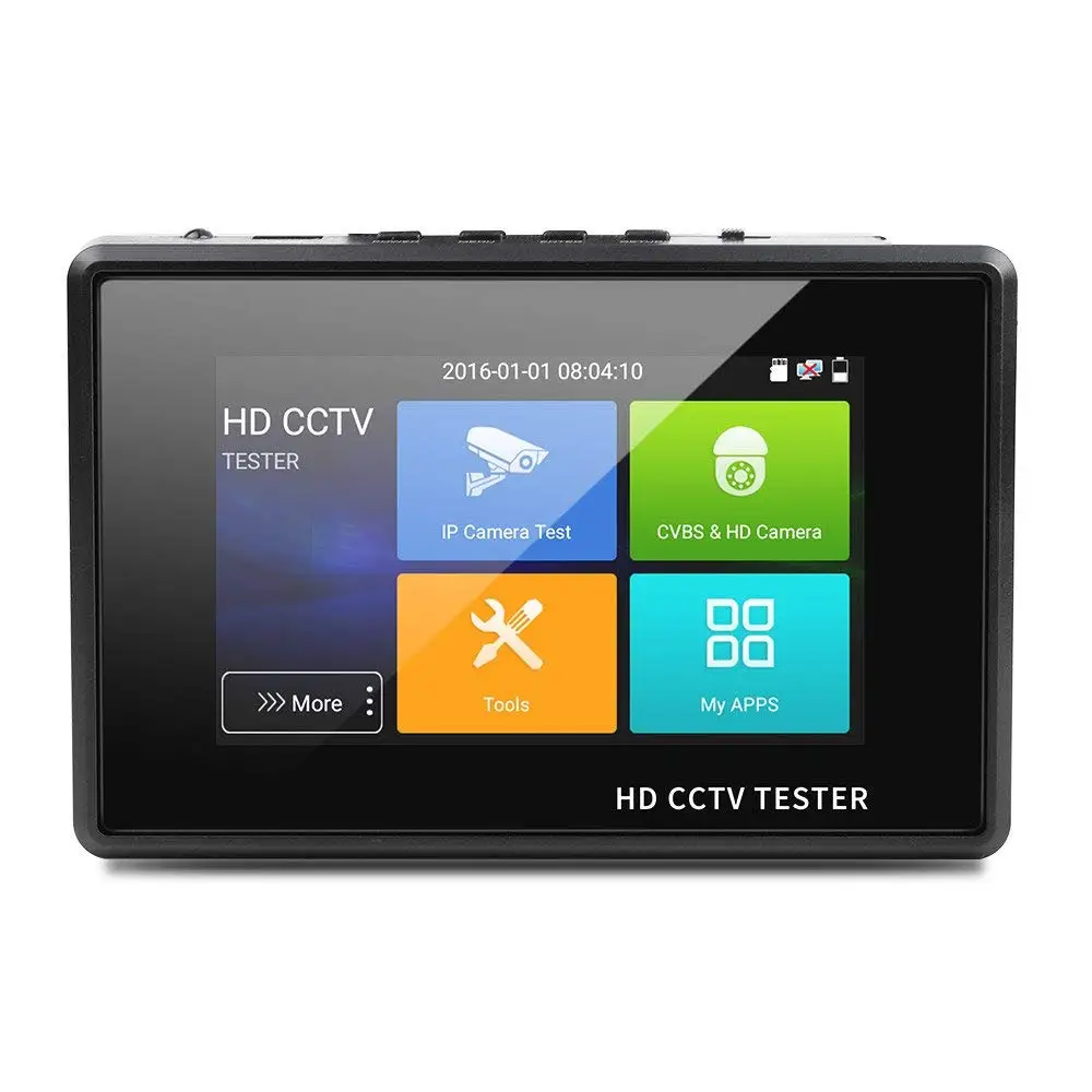 Wsdcam Новые 4 дюйма наручные CCTV HD Камера тестер H.265 4K IP 8MP TVI 4MP CVI 5MP AHD DVR аналоговый 5-в-1 CCTV тестер для контроля уровня сахара в крови с WI-FI