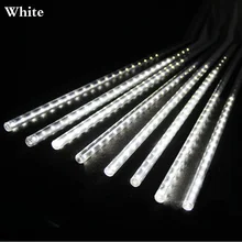 30CM Meteor Shower Rain Tube Decorative Xmas Guirlande Outdoor Garland Fairy Christmas Tree Fairy Light With Connector 110V/220V