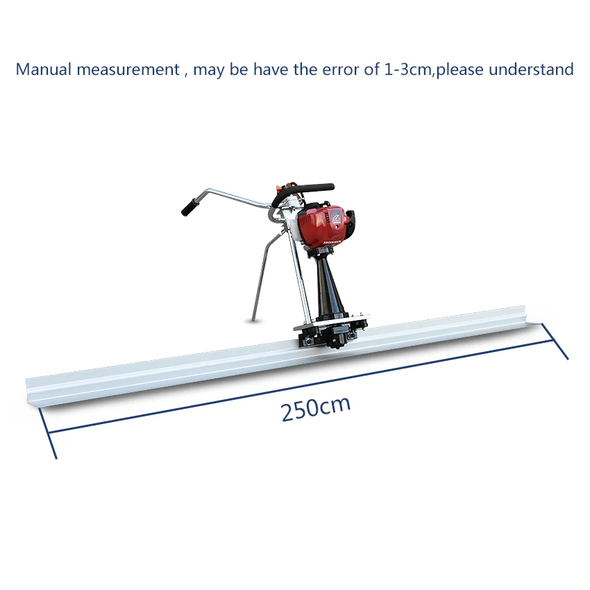 FS-SFH Вибрационный раствор бетонные инструменты ручной вибрационная линейка вибрационная стяжка бетонный инструмент FS-SF35H GX35 1.2hp 1,2-4,8 м